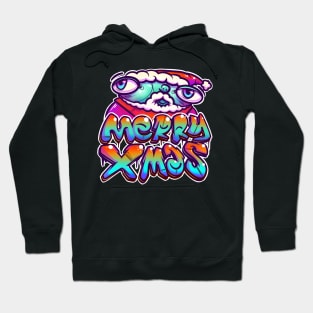 Merry Xmas Graffiti Hoodie